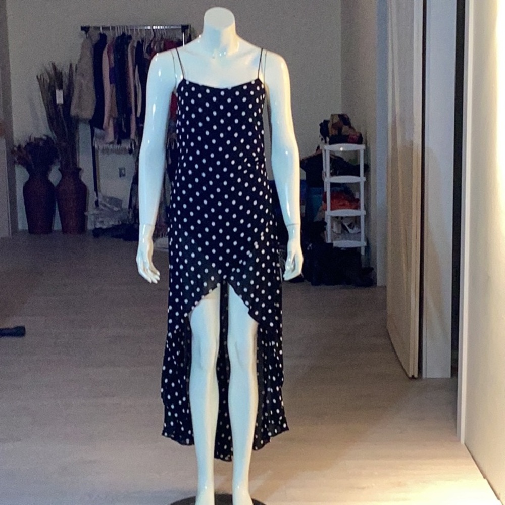 Cartise International Black Polka Dot Dress